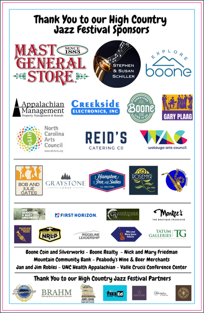 Festival Sponsors